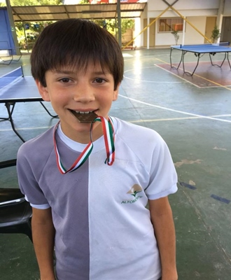 Altomontino se adjudicó Copa de Tenis de Mesa Scuola Italiana.