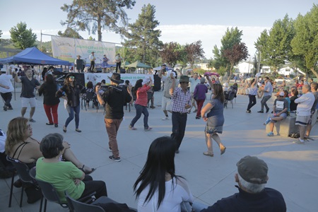 «Tarde de Boulevard» se tomó Plaza Eduardo Solís con música, entretención y artesanías.