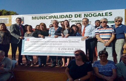 Tras 30 años de espera se mejorará planta de tratamiento de El Melón en la comuna de  Nogales.