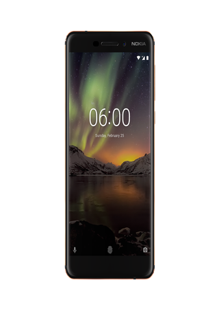 El Nuevo Nokia 6.1 ahora disponible en Chile.