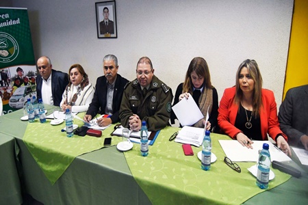 Marga Marga: Autoridades valoraron avances en el combate contra la delincuencia.
