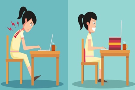La higiene postural y la ergonomía.