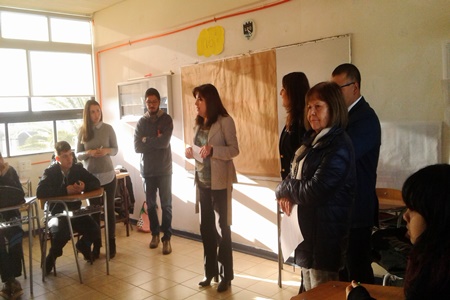 Con contención emocional a los estudiantes partió reinicio de clases en Quintero y Puchuncaví.