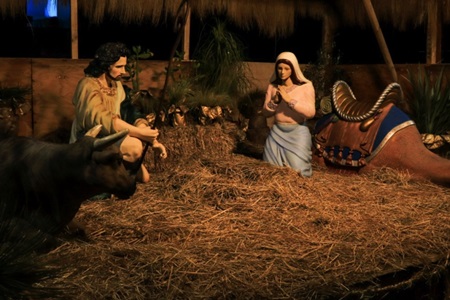 Robaron al niño Jesús del pesebre de Villa Alemana.
