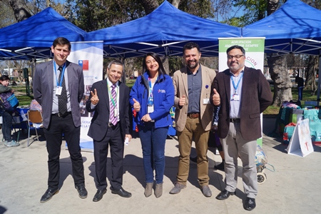 Una veintena de dispositivos fueron instalados en exitosa Primera Feria de la Salud de Limache.