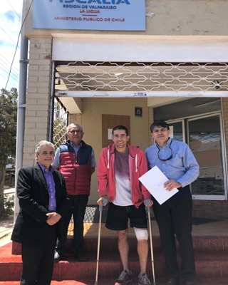 Diputado Daniel Verdessi (DC) patrocina querella en contra quienes resulten responsables por herida a bala recibida por deportista cabildano en manifestaciones.