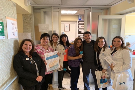 Hospital de Quilpué visibilizó la importancia de los Cuidados Paliativos con pacientes y comunidad hospitalaria.