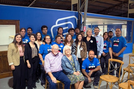 Kyklos inaugura centro de inclusión y reciclaje en centro logístico Lo Espejo de BSF.