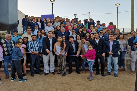 Municipio de Zapallar inaugura Plaza de Villa El Esfuerzo en El Blanquillo.