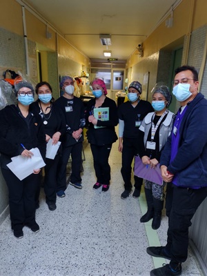 Pacientes con secuelas COVID 19 son atendidos por equipo de rehabilitación del Hospital de Quilpué