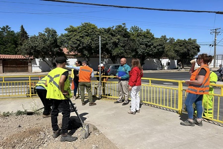 Concluyen Obras de mejoramiento en Villa El Rosario de Olmué.