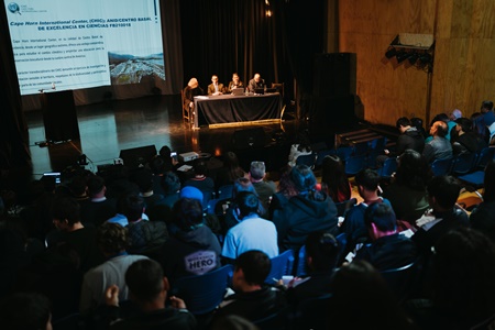 Escolares participaron en conservatorio sobre las problemáticas y desafíos del cambio climático.