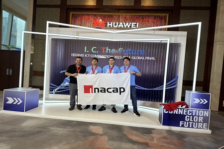Alumnos de Inacap arrasan en  competencia mundial TIC disputada en China.