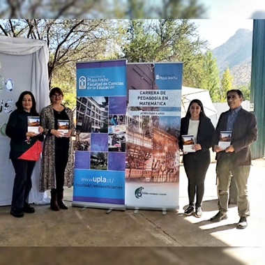 Docentes UPLA lanzan en escuela de San Felipe libro sobre la importancia de la enseñanza de la geometría en niños y niñas.