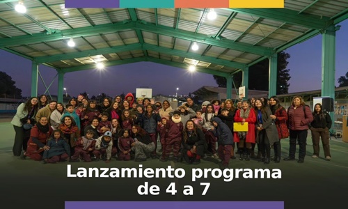 Lanzamiento programa de 4 a 7 en Quilpué.