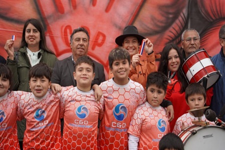 El Peumo inaugurò anhelada multicancha comunitaria gracias al apoyo del municipio de Villa Alemana.